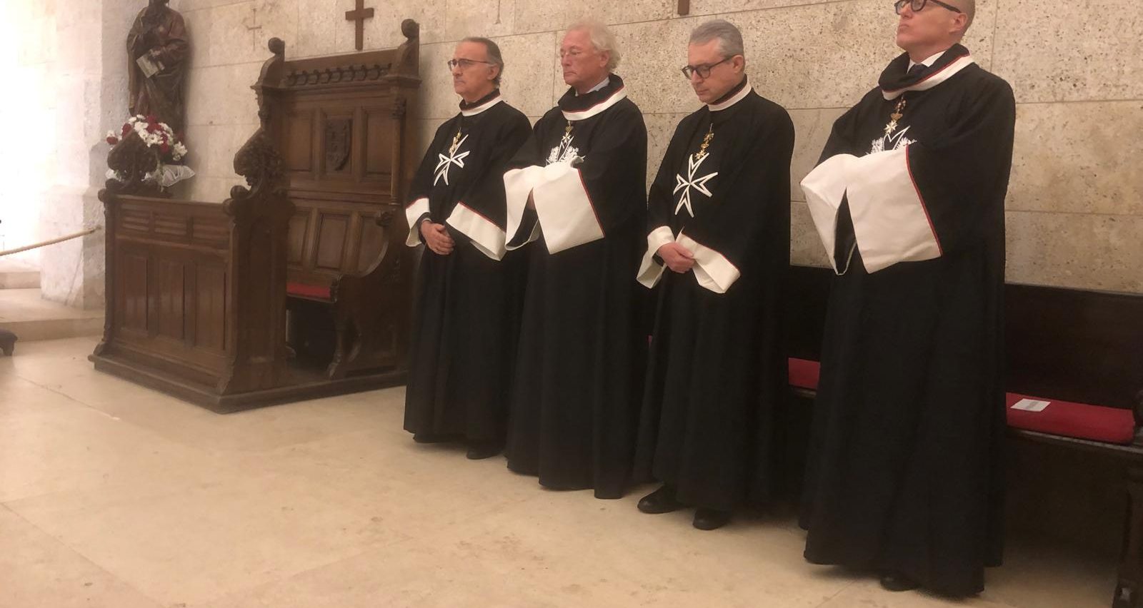 The Order of Malta participates in the Holy Mass on the Feast of Saint Mark the Evangelist