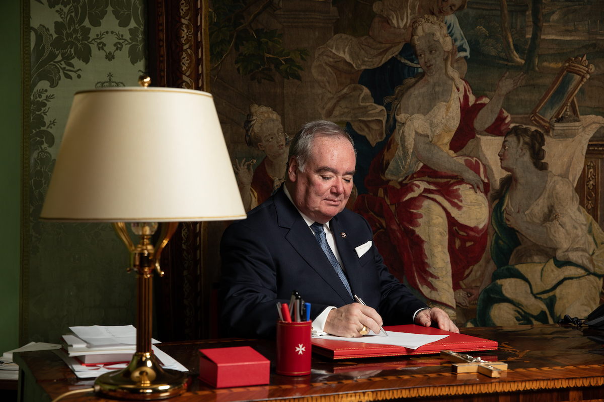The Prince and Grand Master H.M.E.H. Fra’ John Dunlap
