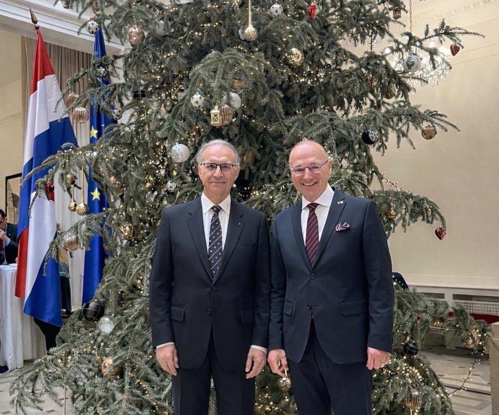 Ambassador KM Pietro Mortini met with Minister Radman