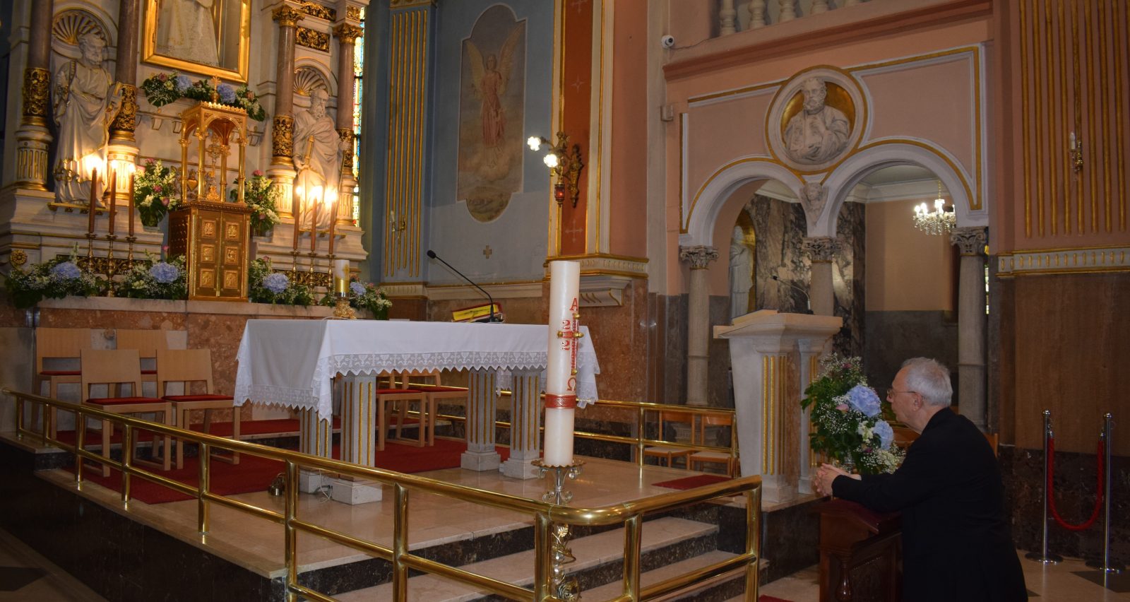 Cardinal Dominique Mamberti visits the Shrine of Our Lady of Bistrica and the infirmary of the Sovereign Military Order of Malta