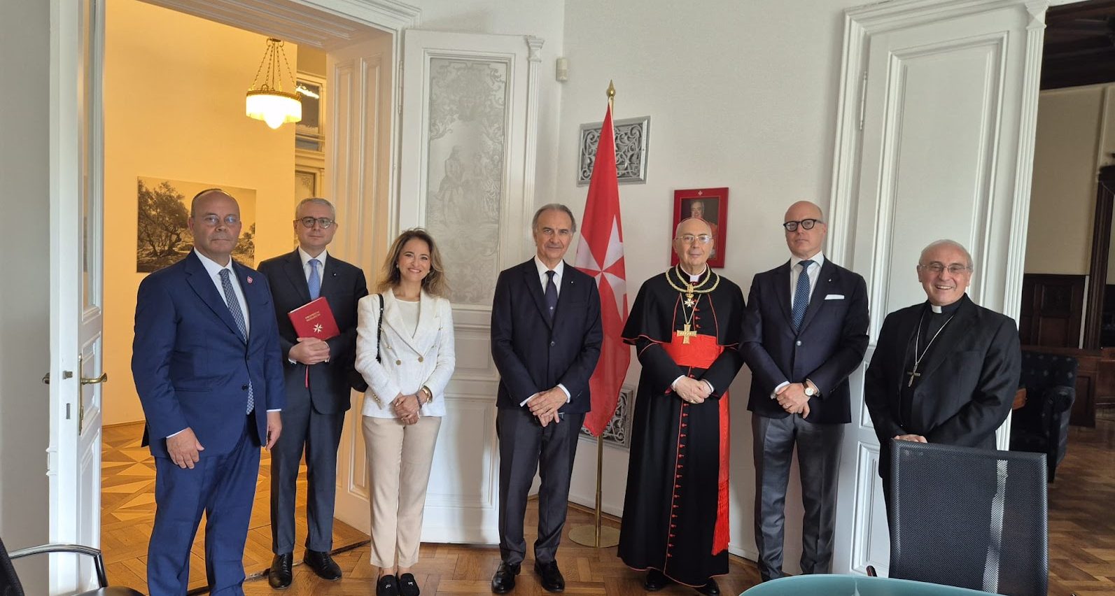 Kardinal Dominique Mamberti posjetio Veleposlanstvo Suverenog Malteškog viteškog reda
