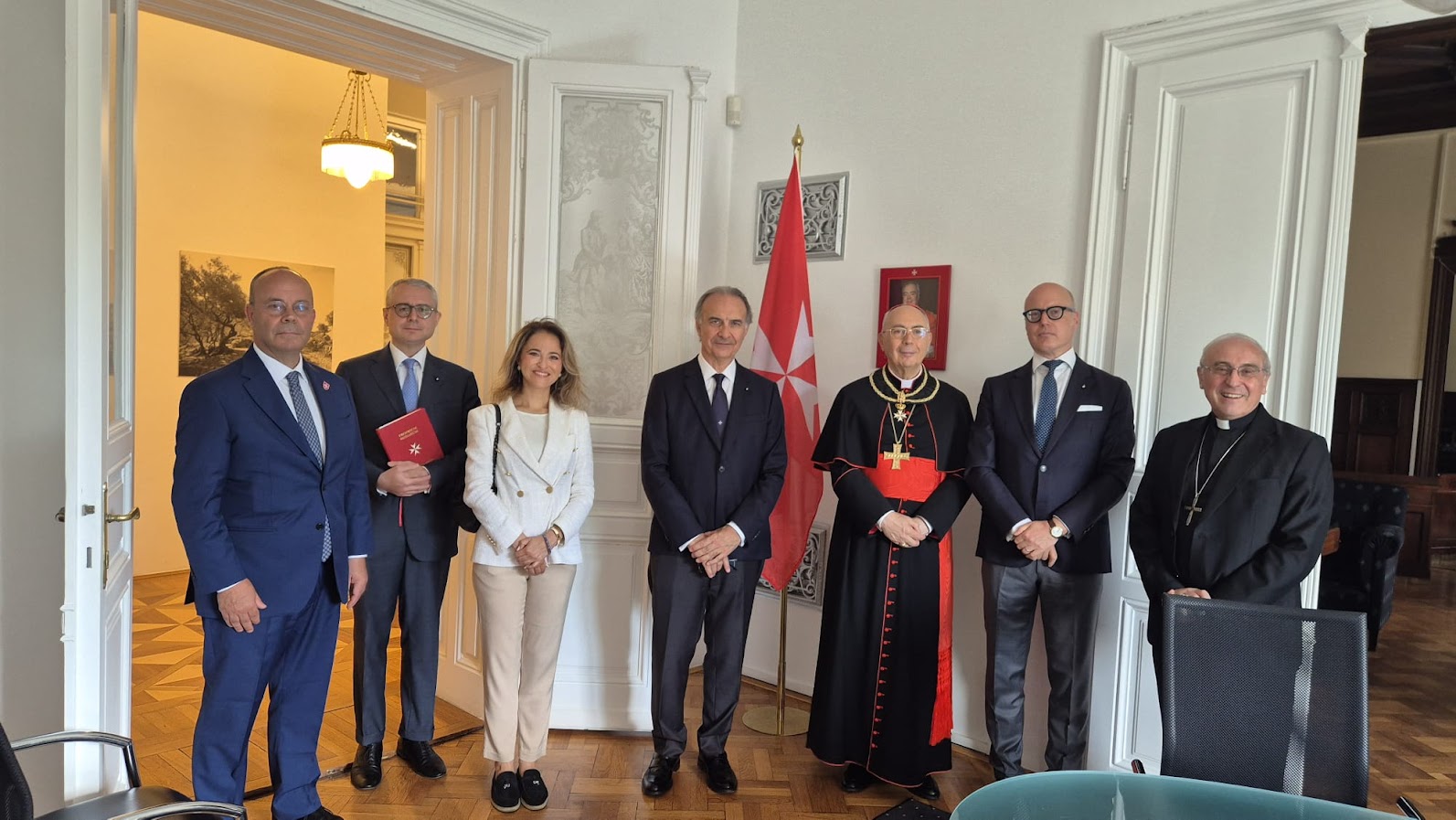 Kardinal Dominique Mamberti posjetio Veleposlanstvo Suverenog Malteškog viteškog reda