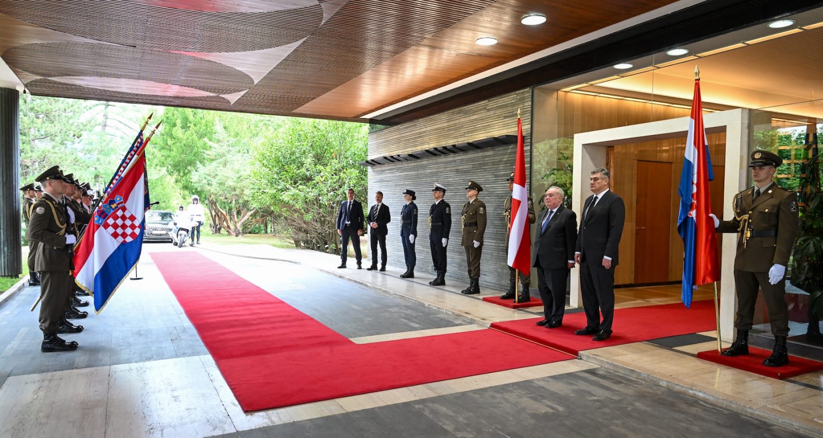 Grand Master’s Official Visit to Croatia