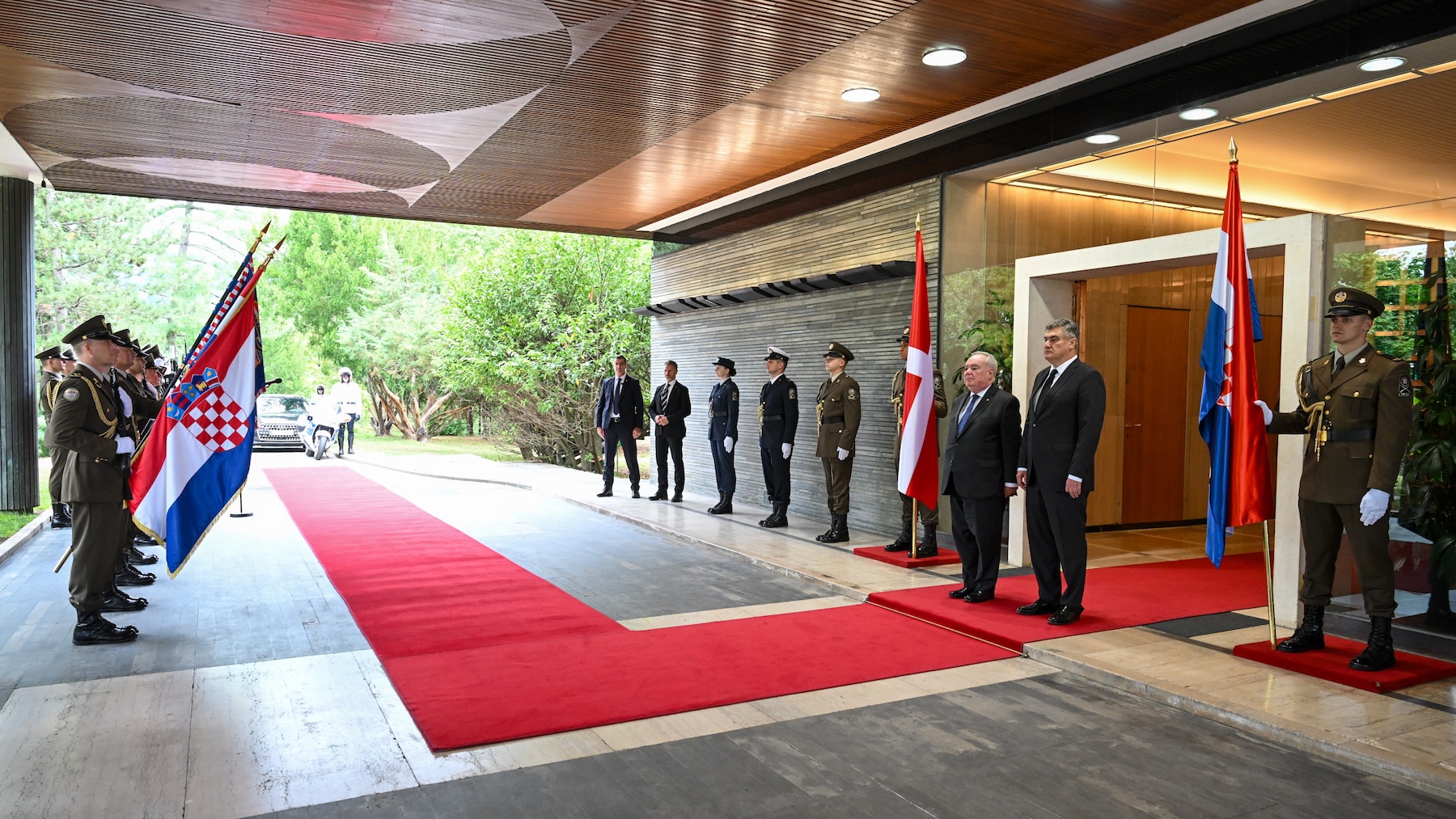 Grand Master’s Official Visit to Croatia
